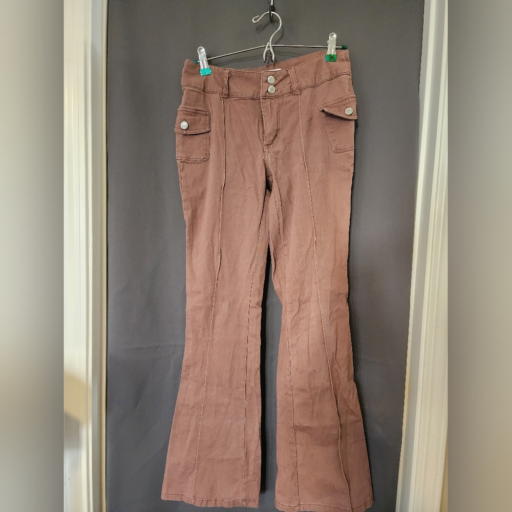 RSQ Pants, Women's size 27W Brown RSQ Flare Pants